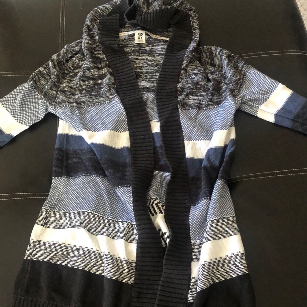Hooded cardigan